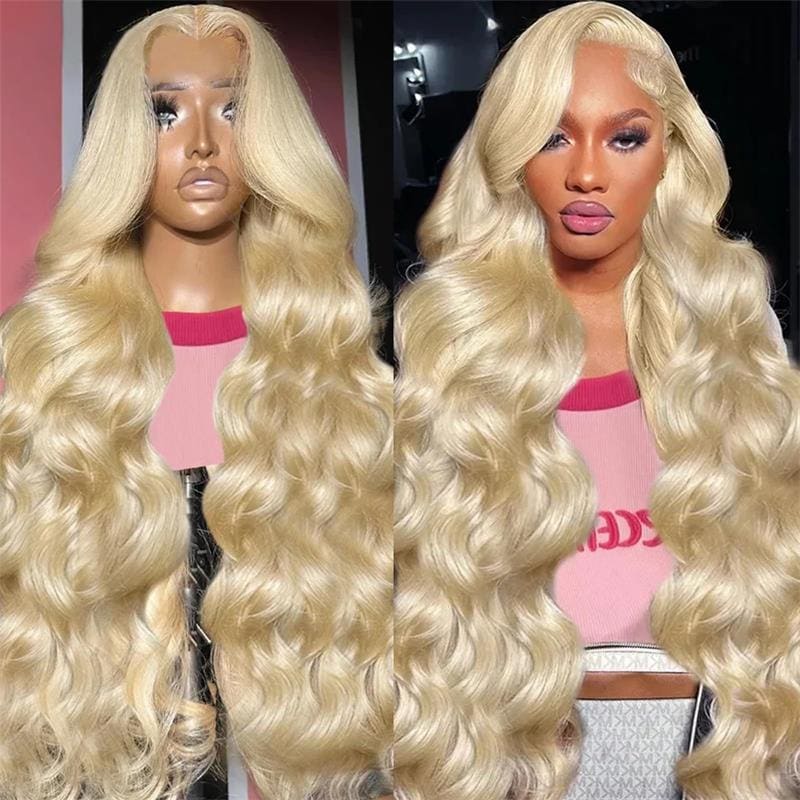 (Super Deal)Megalook 30inch #613 #4 Chocolate Brown Plum Bone Straight Hair Undetectable Transparent Lace Wig