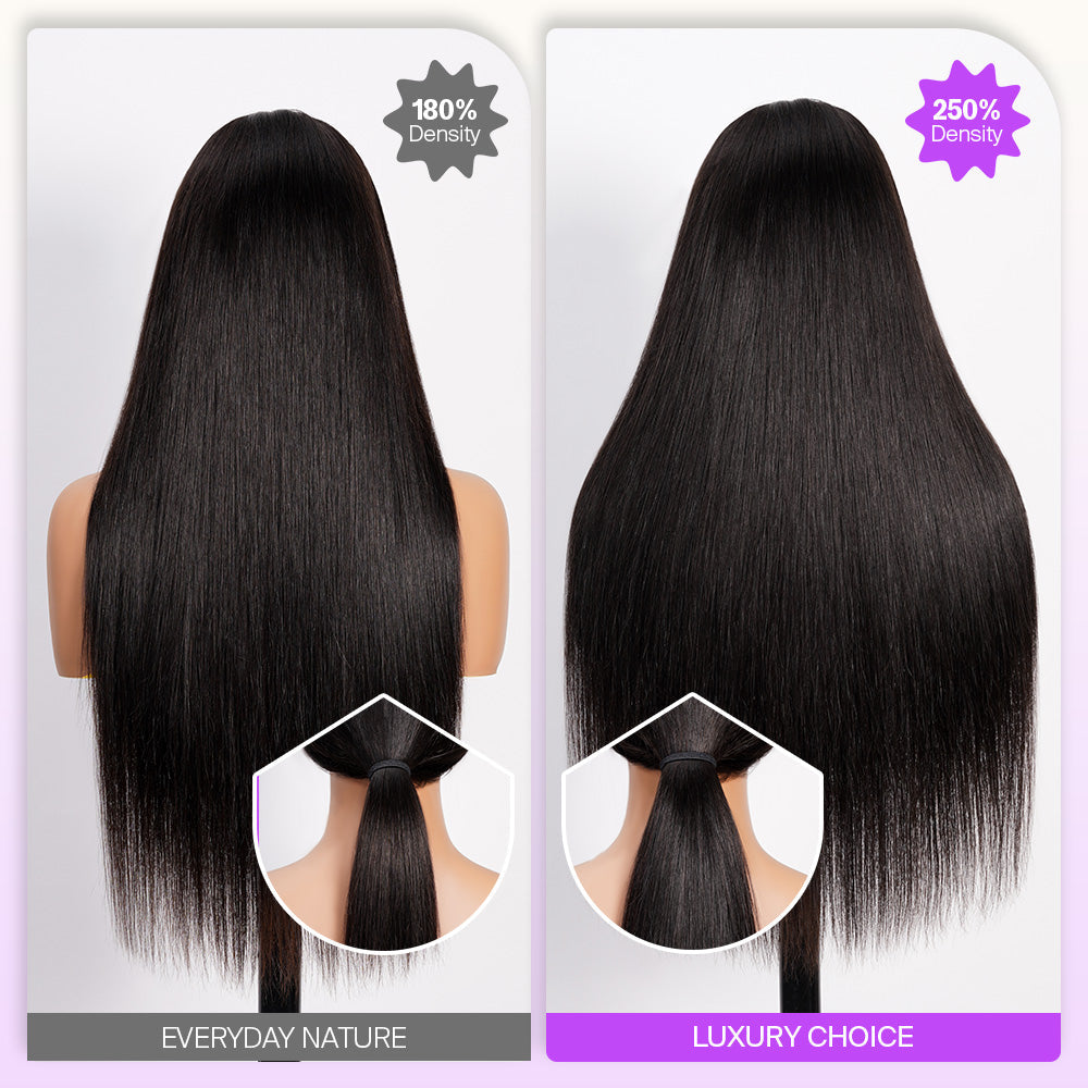 nafayah Upgrade 13x6 Three-Go™ Glueless Wig Straight/Body Wave Pre-Cut Ear-to-Ear Lace Frontal Pull Go Wigs All Pre-Styled